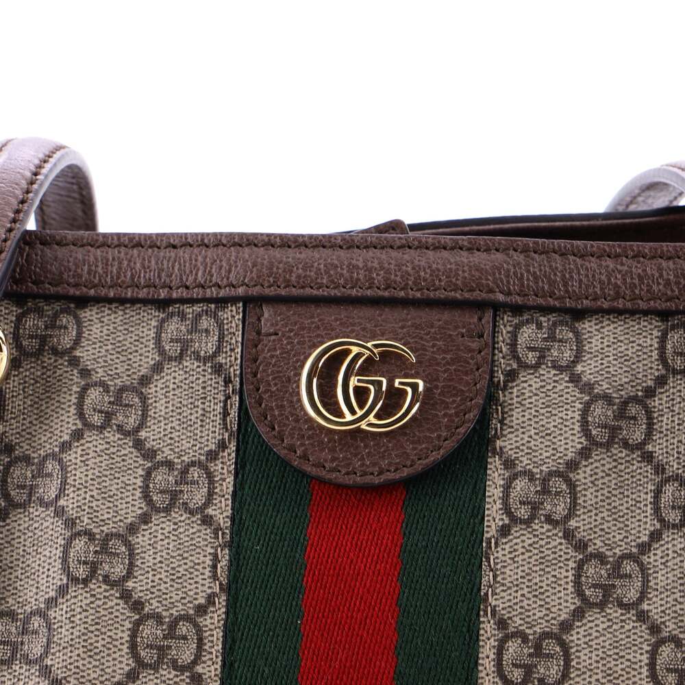 Gucci Ophidia Shopping Tote Gg Coated #249566G12B - Picture 6 of 7